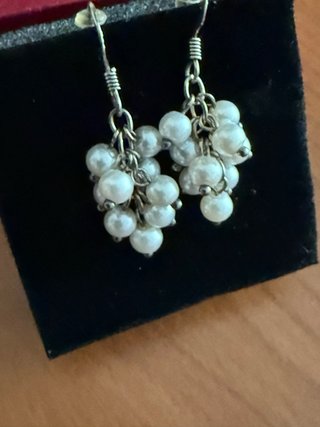 Pendientes Plata Perlas Pequeñas