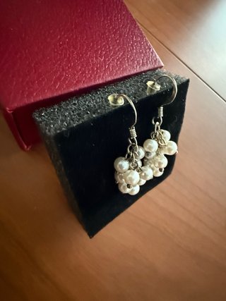 Pendientes Plata Perlas Pequeñas