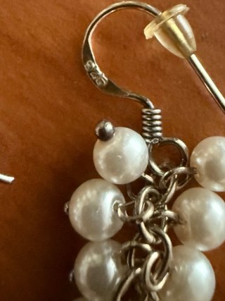 Pendientes Plata Perlas Pequeñas