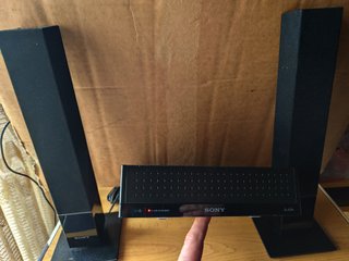 SONY amplificador + altavoces Surround TA-SA200WR
