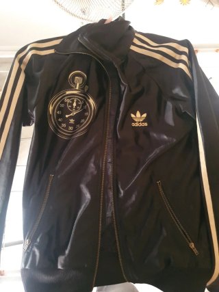 Chaqueta Adidas Vintage Negra