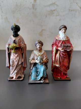 Figuras Reyes Magos Belén Navideño
