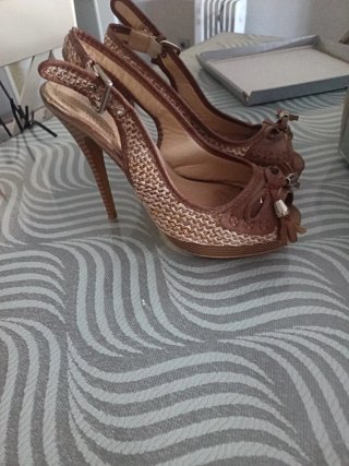 Zapatos de tacón alto de verano