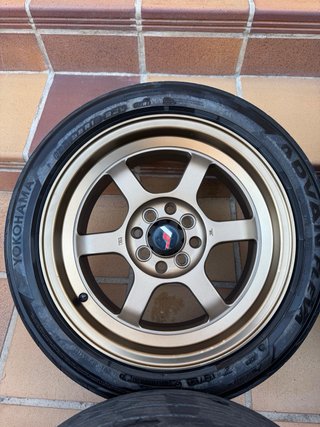 4 Llantas JR12 15x7,5 4x100 et26