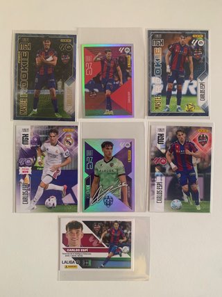 Lote de Cromos Carlos Espí Panini