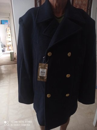 Chaqueta Mil-Tec tipo pelliza azul marino