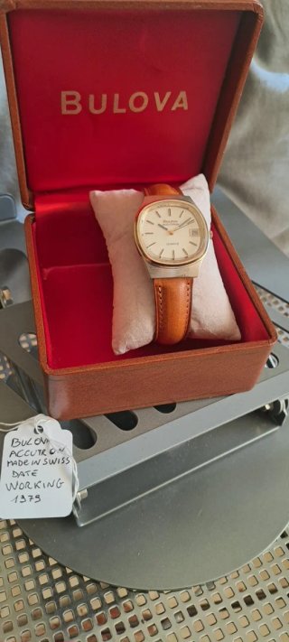 Bulova Accutron Orologio Quarzo Swiss Made