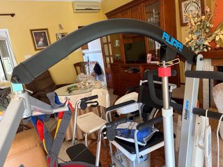 Grua electrica aupa para traslados de personas