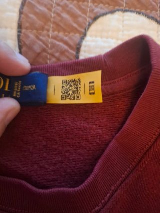 Sudadera Polo Ralph Lauren Bear Talla S