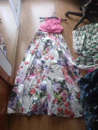 Conjunto Falda y Top Fiesta Estampado
