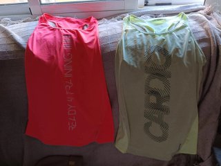 Lote de 2 camisetas de deporte