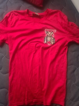Camiseta Burberry Roja Talla L