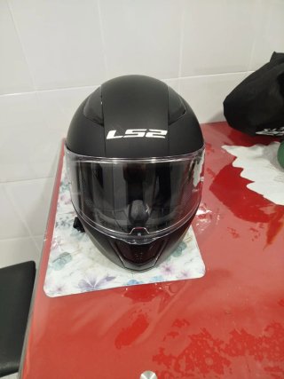Casco de Moto LS2 Negro Mate