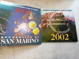 EURO CARTERA SAN MARINO 2002
