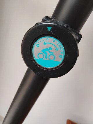Bicicleta Estática Negra