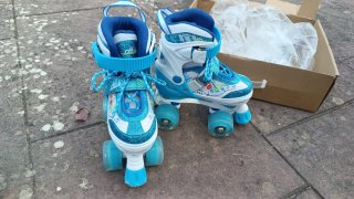 Patines Infantiles con Purpurina talla 27-30