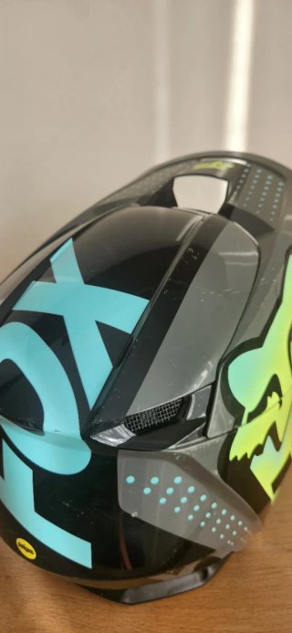 Casco Motocross Infantil Fox Talla 51-52