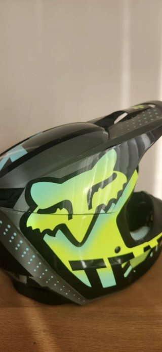 Casco Motocross Infantil Fox Talla 51-52