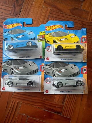 Hot Wheels Bugatti EB110 SS Colección
