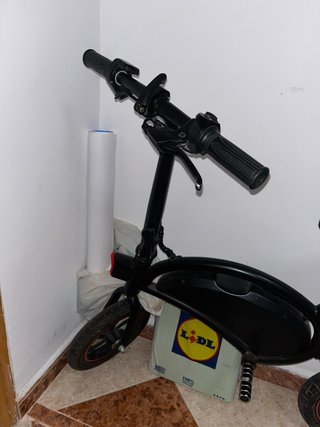 Patinete Eléctrico Plegable Negro