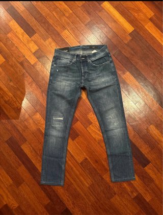 Jeans Dondup George Skinny Fit uomo –Made in Italy