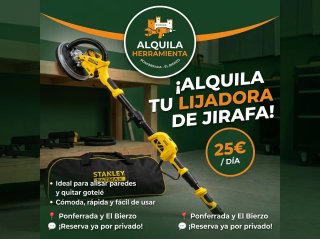 Lijadora de jirafa para paredes