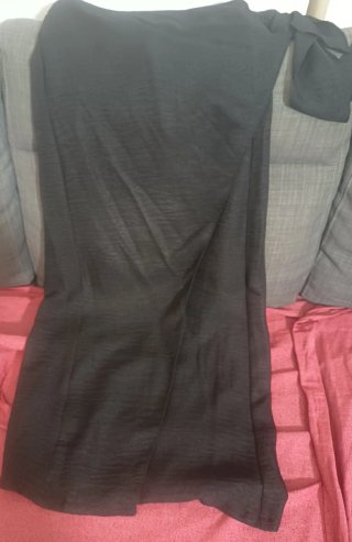 Falda negra talla única