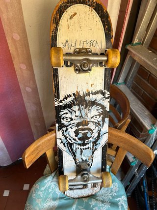 Tabla Skate años 2000 Lobo