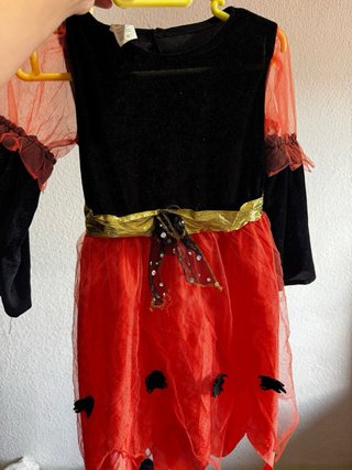Disfraz de Halloween con falda de tul