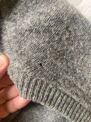 Jersey Cortefiel Gris Lana Talla XXL
