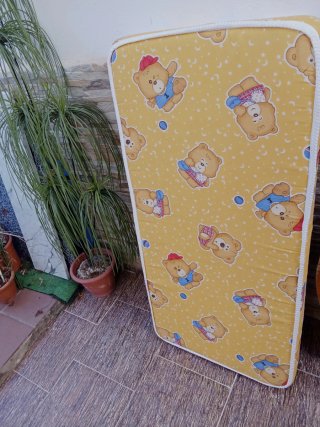 Colchón cuna infantil 117x57x10 cm