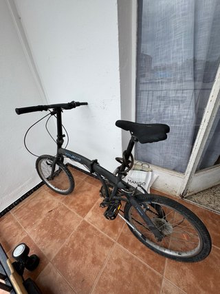 Bicicleta Plegable Wayscral Negra