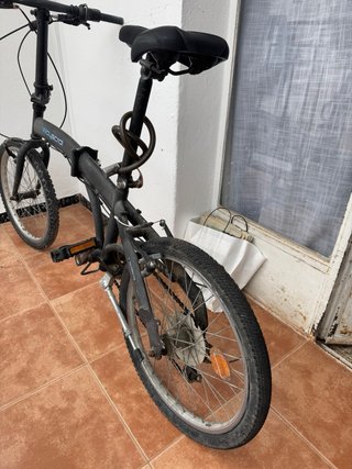 Bicicleta Plegable Wayscral Negra