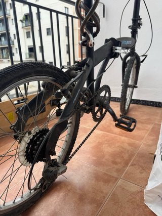 Bicicleta Plegable Wayscral Negra
