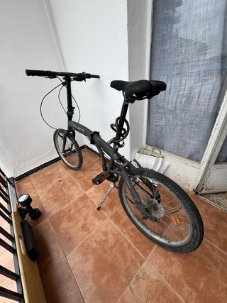 Bicicleta Plegable Wayscral Negra