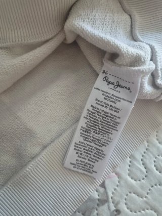 Sudadera Pepe Jeans Blanca Talla M