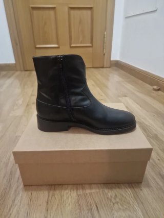 Botines piel Micuir negros