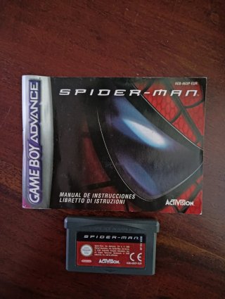 Spider-Man Game Boy Advance + Manual - Original