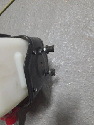 Vibrador de gancho para aceitunas gasolina de moch