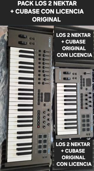 Teclados MIDI Nektar Impact LX49+ y LX25+