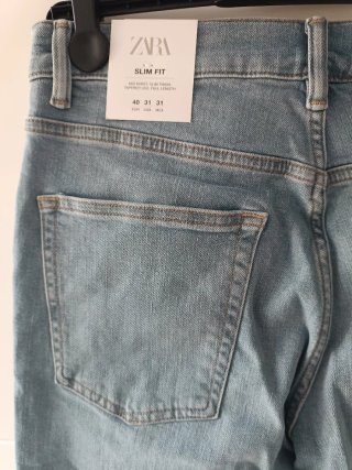 Pantalón vaquero Zara Slim Fit