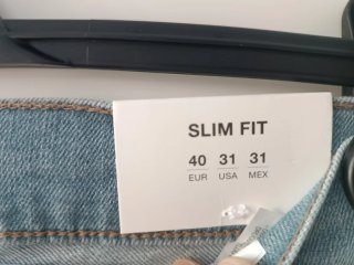 Pantalón vaquero Zara Slim Fit