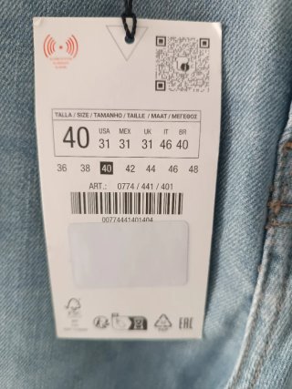 Pantalón vaquero Zara Slim Fit