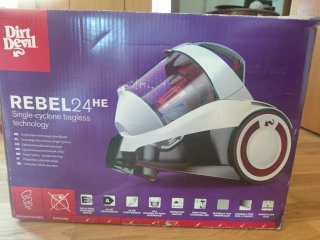 Aspirador Dirt Devil Rebel 24HE