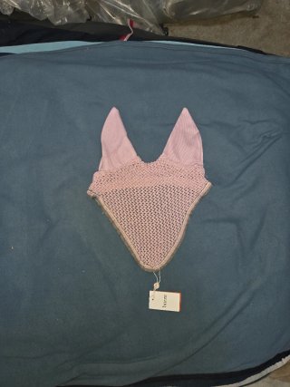 Orejeras para pony o arabe Horze Rosa