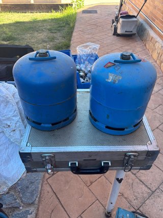 2 bottiglie di Campingaz blu