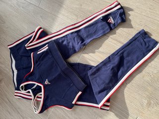 Conjunto Vintage Adidas Azul