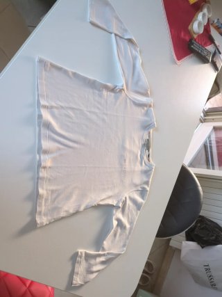 Maglia Burberry bianca