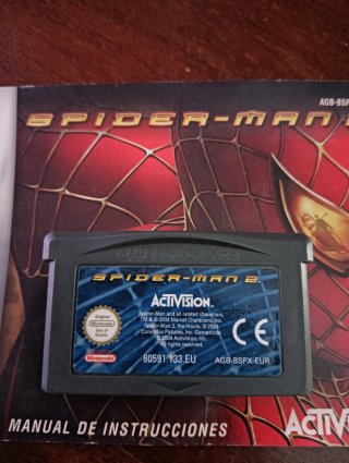 Spider-Man 2 Game Boy Advance + Manual - Original