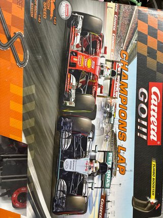 Carrera GO!!! Champions Lap Slot Car Set